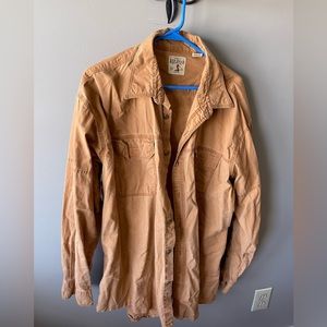 Red head button down